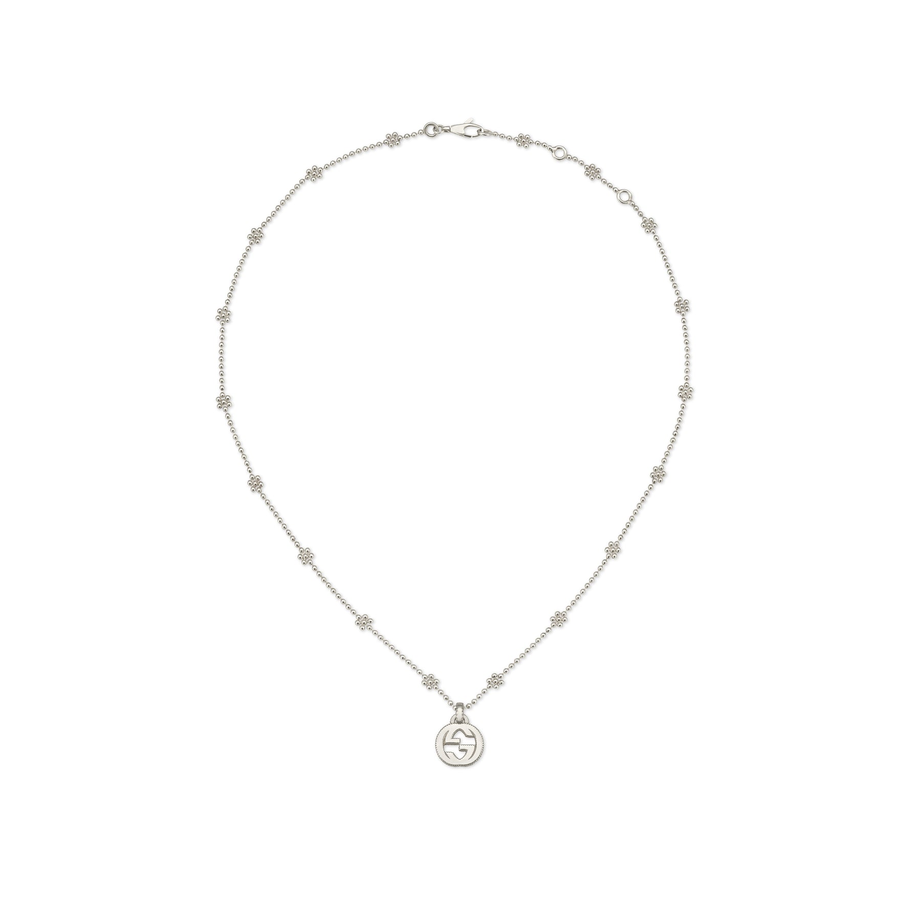 Gucci Jewelry Interlocking G necklace in silver (YBB479221001)