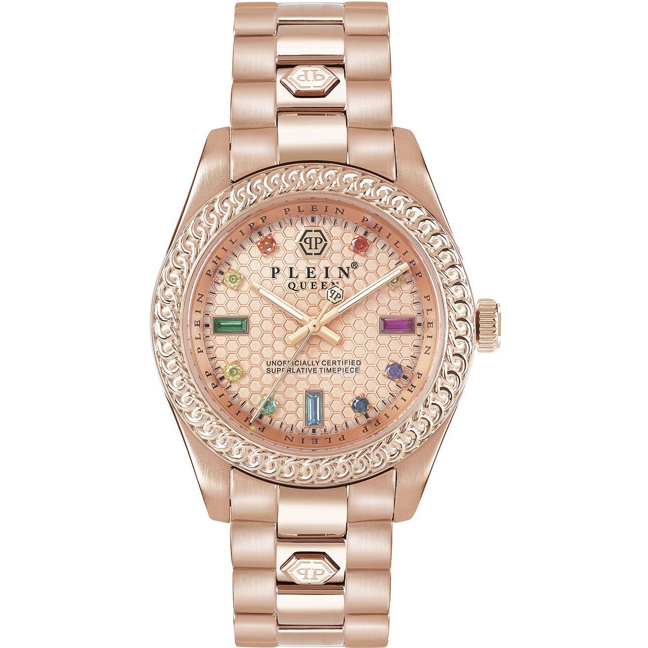 Philip Plein Ladies Queen Crystal Watch (PWDAA0821)