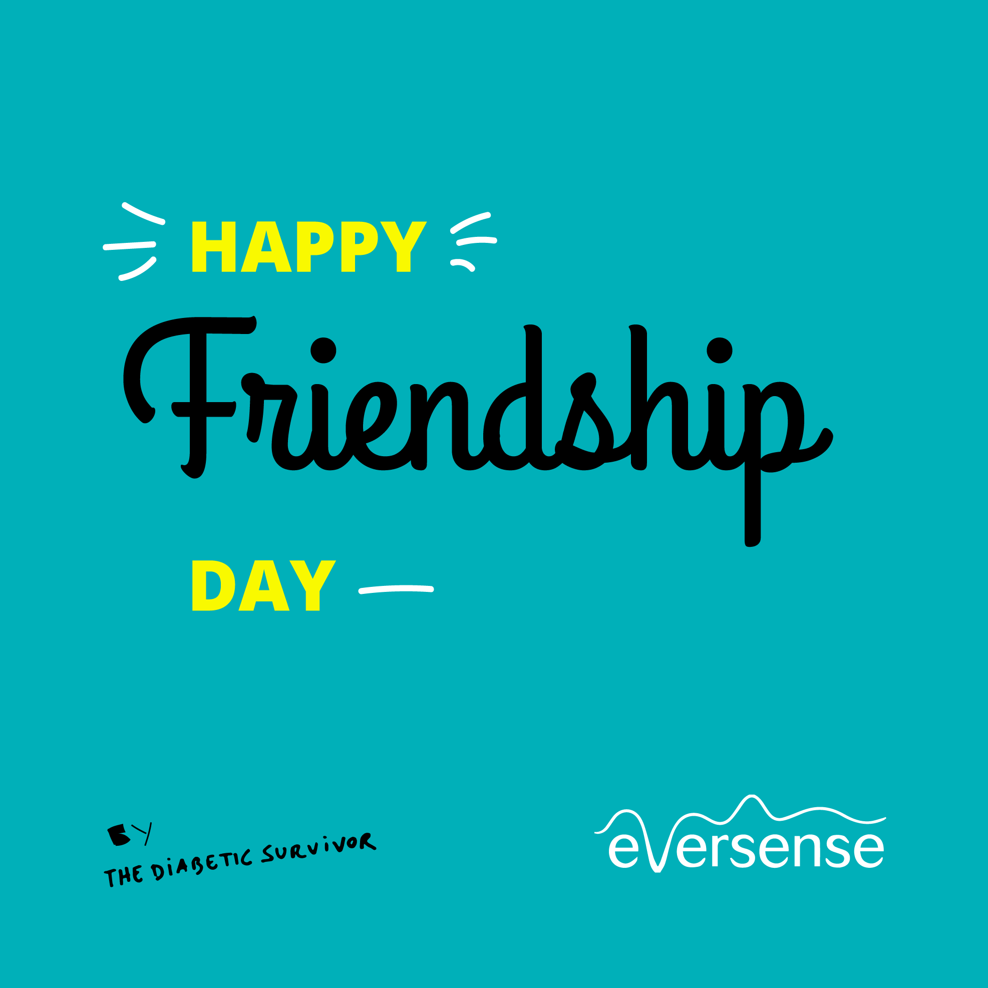 Eversense CGM Friendshipday Diabetes type 1