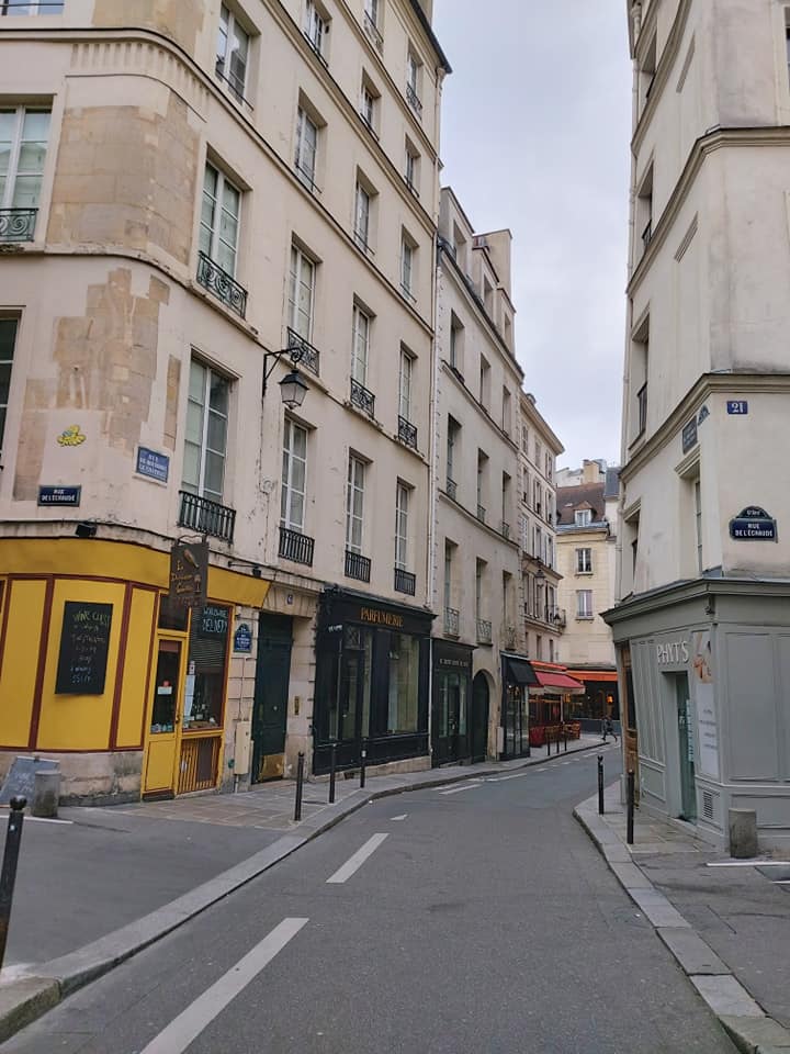 Empty Paris Streets - March 2020