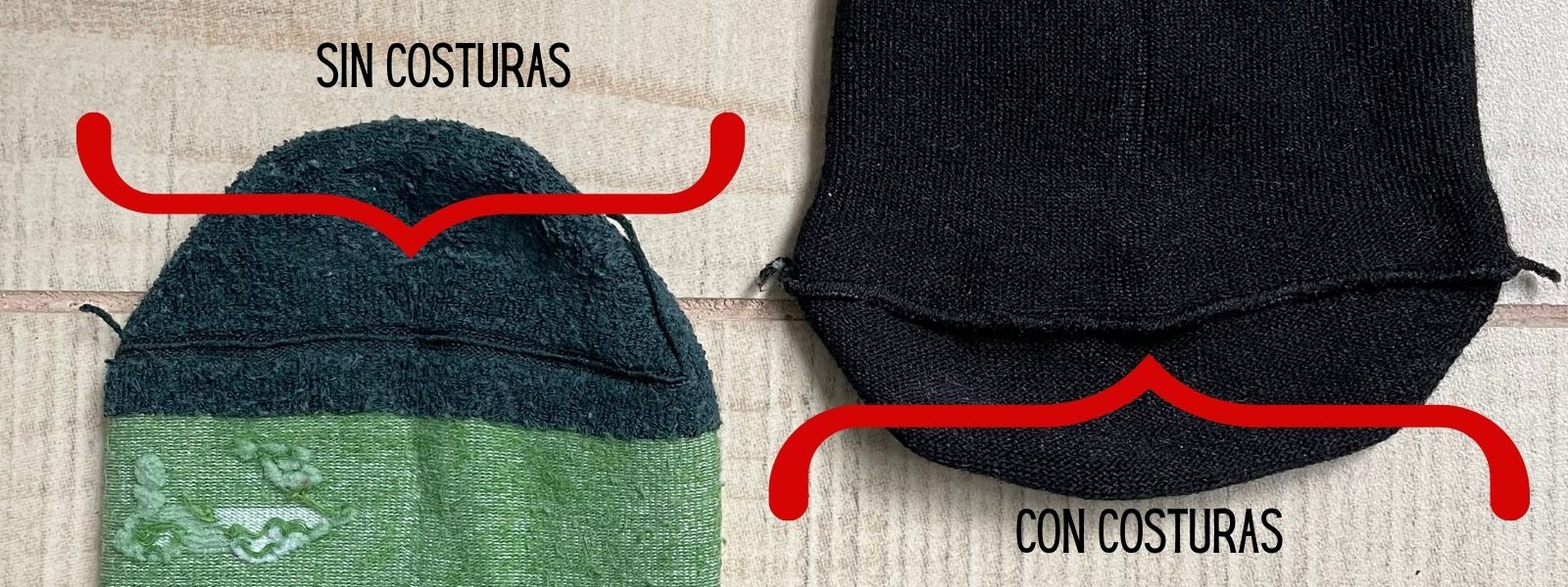Calcetines o costuras? – The Sock's Closet