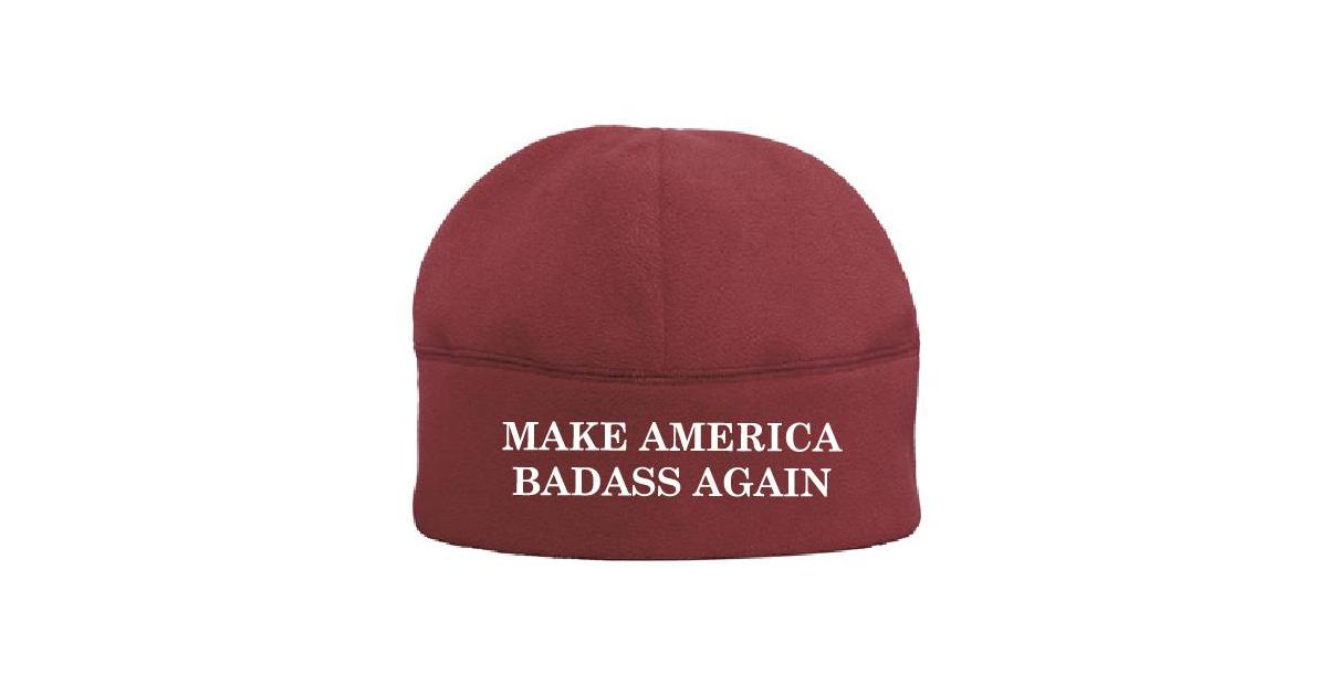 Make My Back Great Again Cuffed Beanie Funny Back Pain -  Denmark