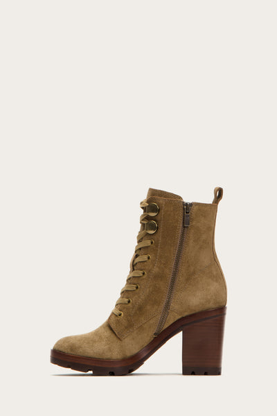 frye women's myra lug combat boot