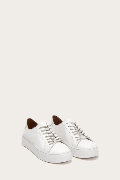 frye white sneakers