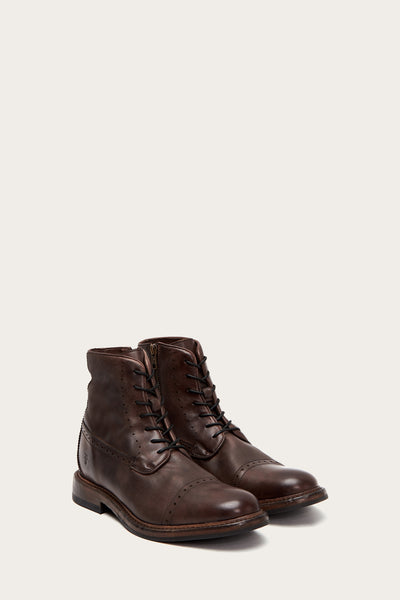 frye murray lace up
