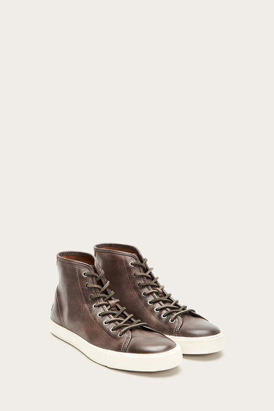 frye brett high leather sneaker