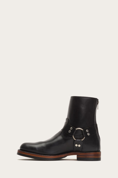 frye addison tall zip black