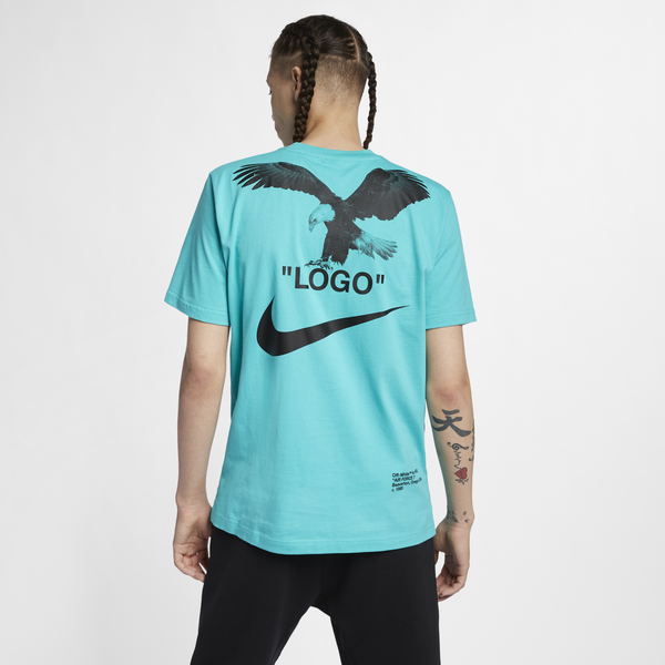 off white nike tee