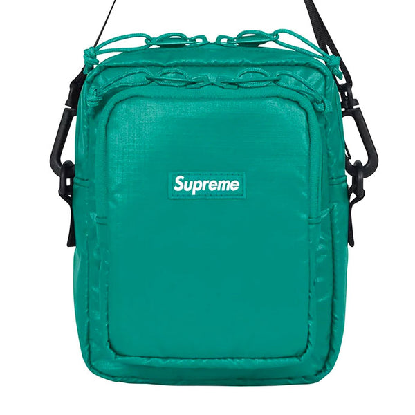 supreme teal shoulder bag