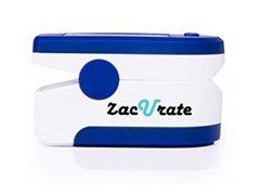 Zacurate Blue Pulse Oximeter ABS Plastic