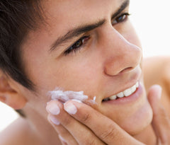After shaving apply a moisturiser