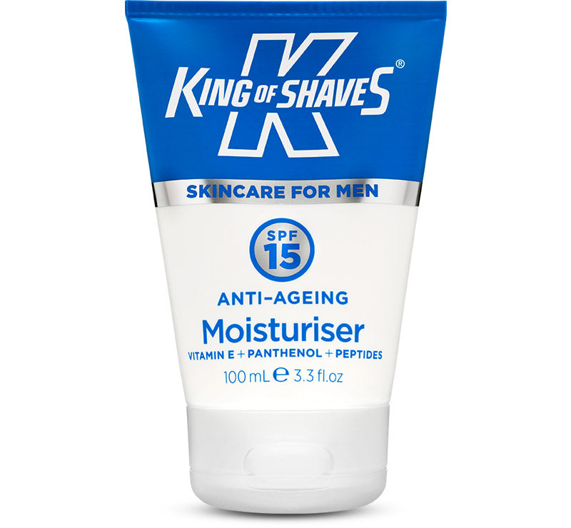 Protect your skin on the slopes with King of Shaves SPF15 Anti-Ageing Moisturiser