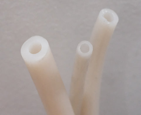 semi-white silicone tubing