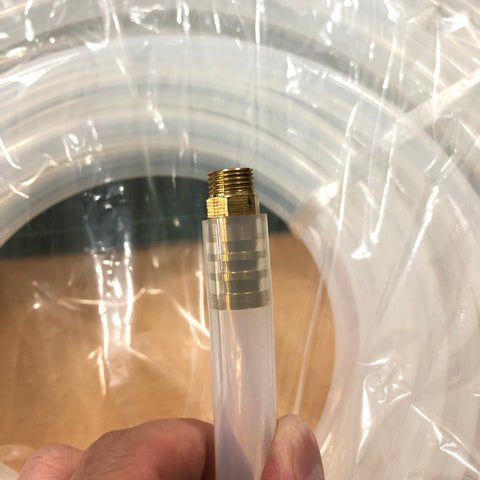 translucent silicone tubing