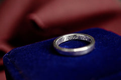 hand engraved birthstone ring