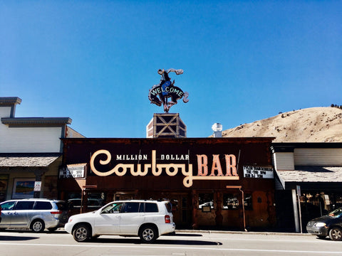 Cowboy bar in Jackson Hole, Wyoming