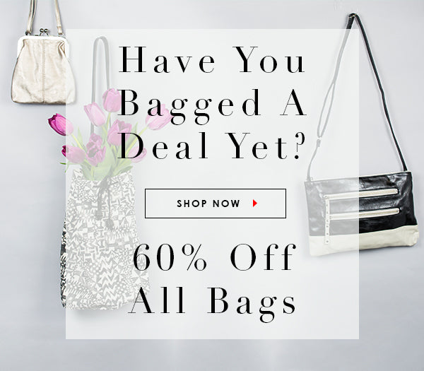 TOKYObay 60% off bag sale is on now with prices starting at $20 on cross body pursettes and larger vintage frame looks. 