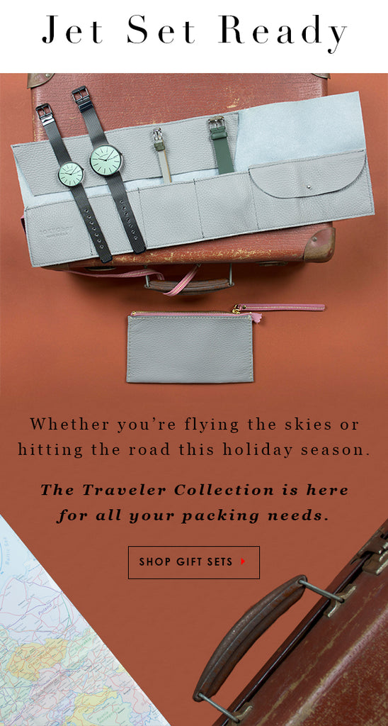 Jet Set Ready. Whether you are flying the skies or hitting the road this holiday season...The Traveler Collection is here for all your packing needs.