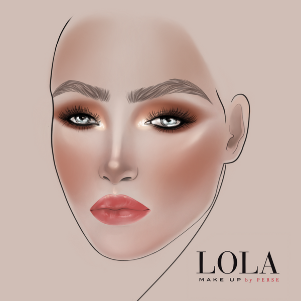 lola make up aw19 collection memories look 2 face chart