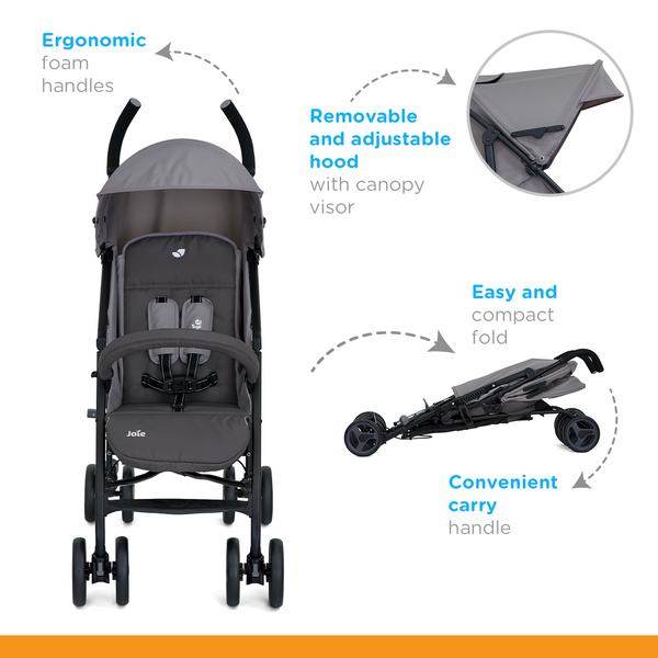 joie nitro lx stroller dark pewter