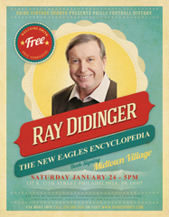 Ray Didinger at Shibe Vintage Sports