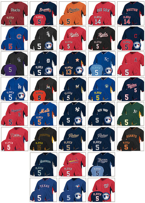 2014 MLB Batting Practice Jersey designs released - Shibe Vintage Sports