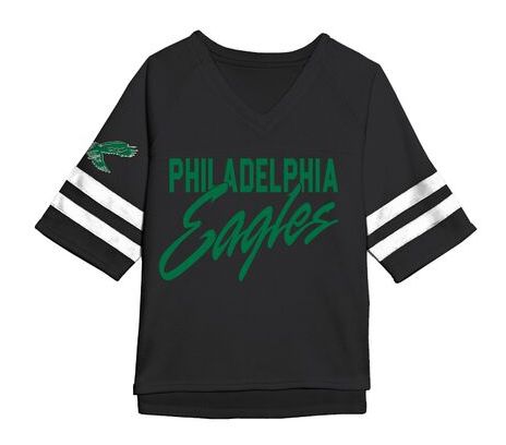 philadelphia eagles female shirts