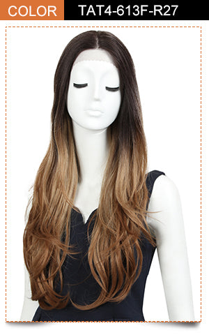 Cida | Synthetic Lace Front Straight Wig (Middle Part) | 31 Inch |TAT4-613F-R27