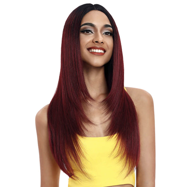 Beyonce丨Synthetic Lace Front Wig Middle Part丨24 Inch Classic Straight