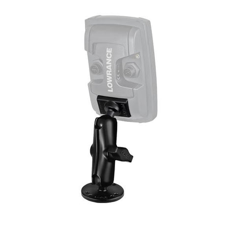 RAM Marine Electronic Ball Mount for Lowrance Elite-4 & Mark-4 Series Fishfinder (RAM-B-101-LO11) - RAM Mount Malaysia