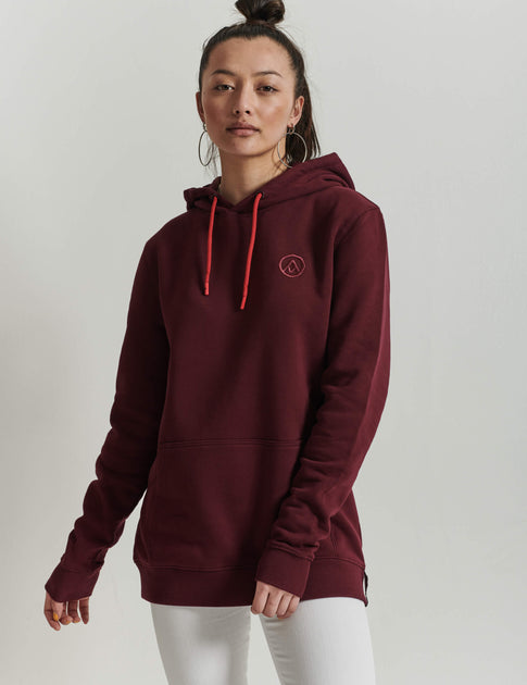 maroon hoodie womens