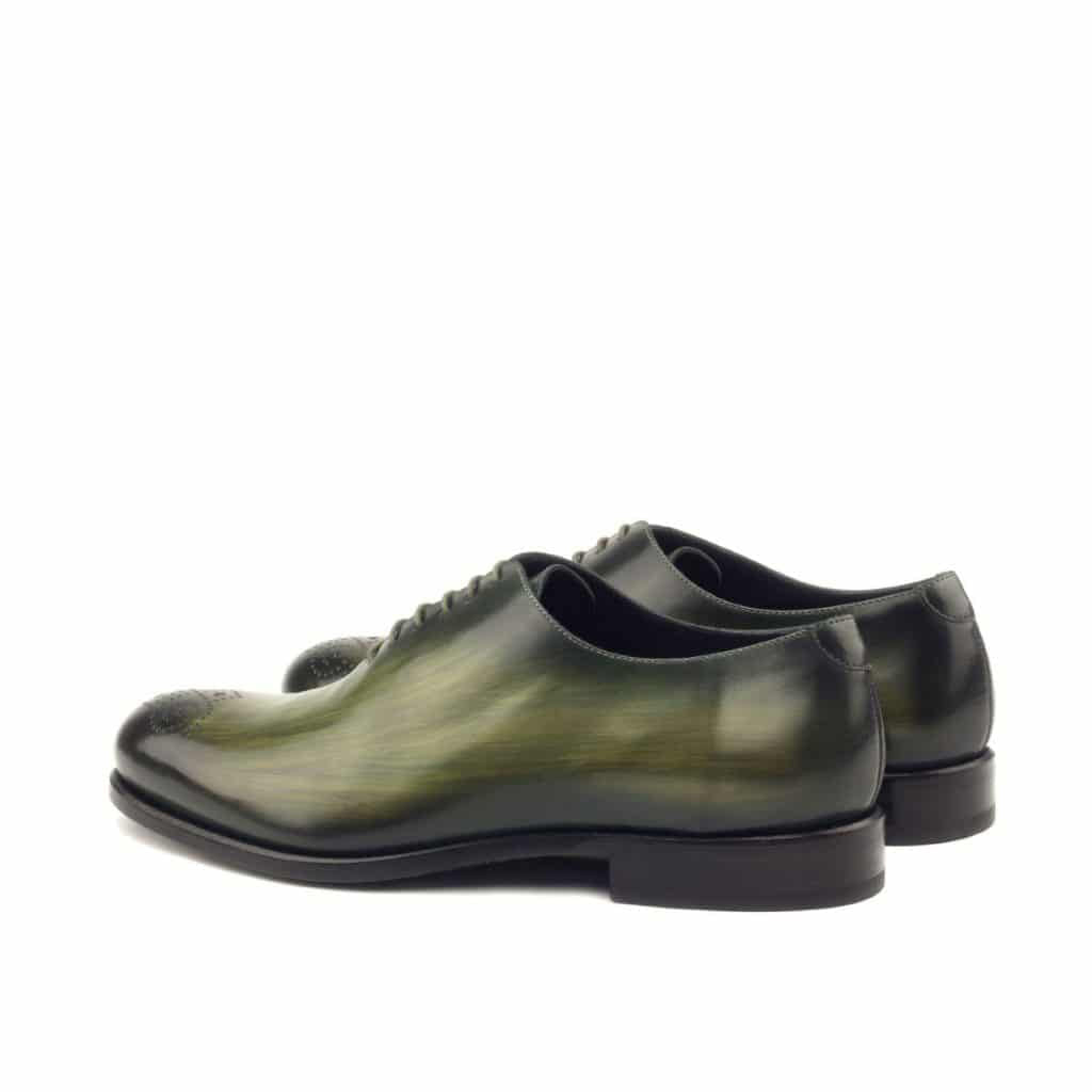 olive green formal shoes