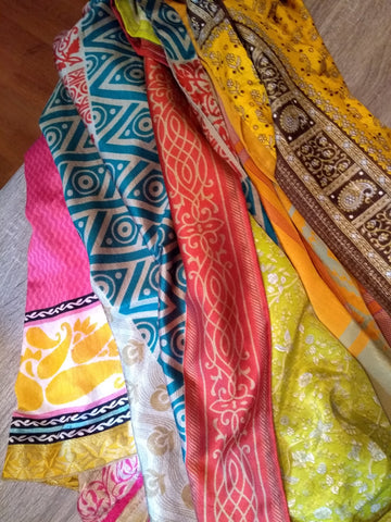 sari wrap skirts