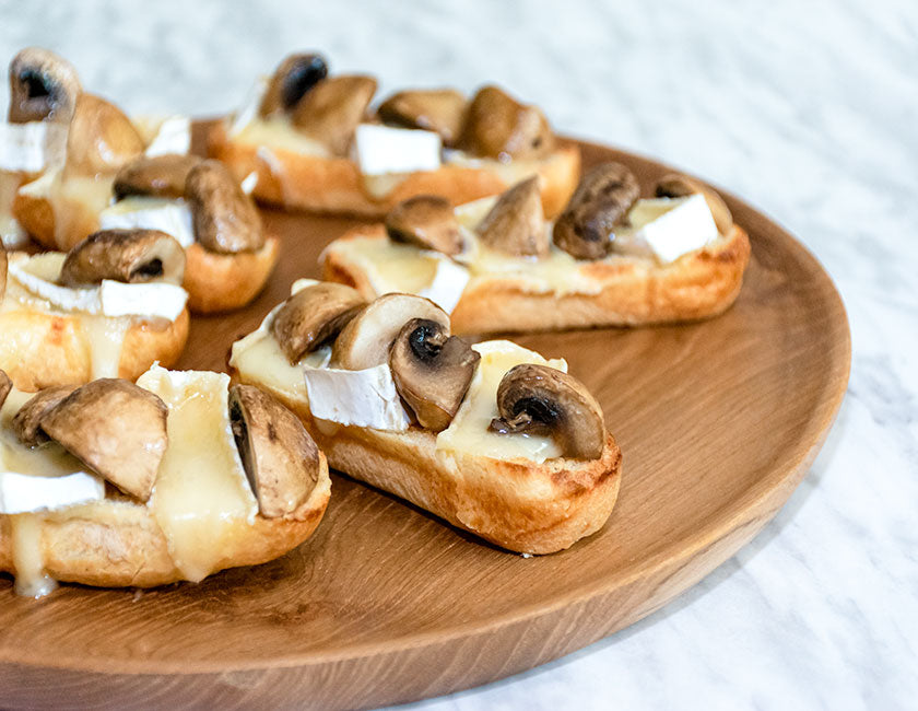 Brie-Mushroom-Canapes-Brioche-Rolls