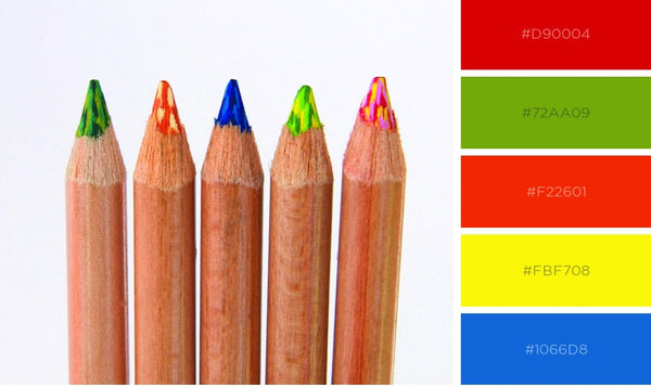 colored pencils