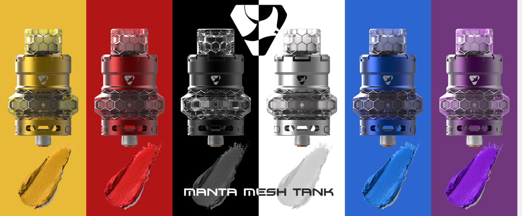 Advken Manta Mesh Tank 4.5ml 24mm 7 Colors Available