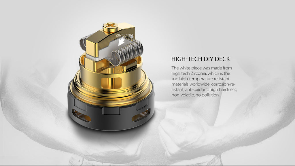 OBS Crius II RTA Daul Coil Version 4ml High-Tech DIY Deck