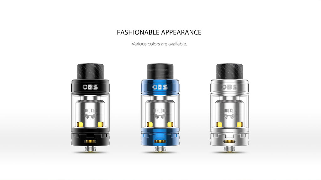 OBS Crius II RTA Daul Coil Version Colors Available