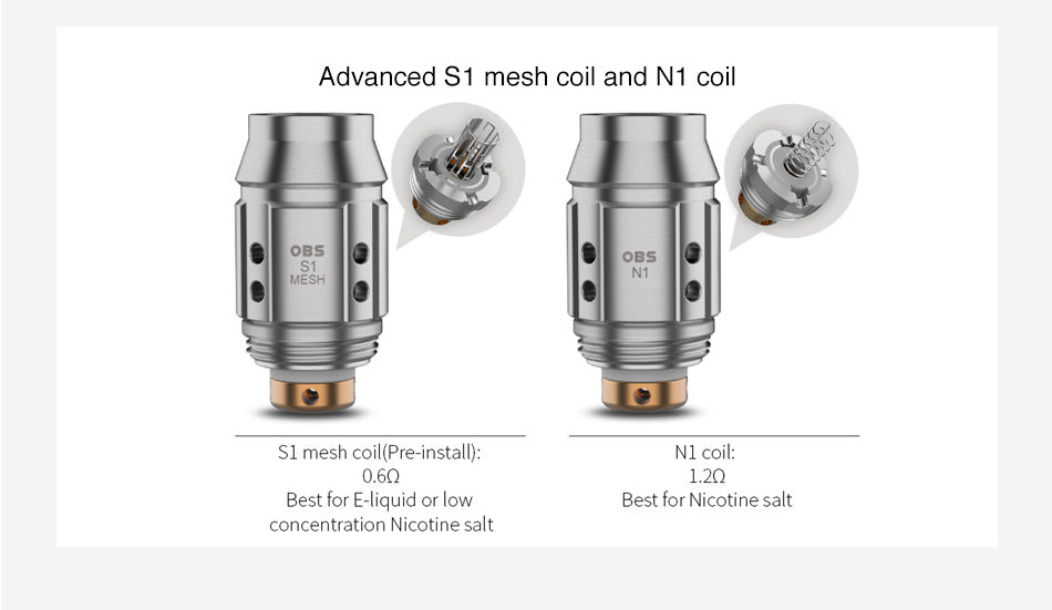 OBS KFB 2 Vape Pen Kit Coil