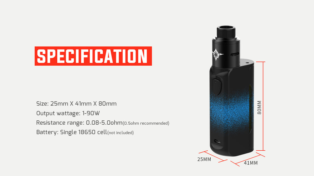 Rincoe Manto Mini VW Mod Kit Sprcification