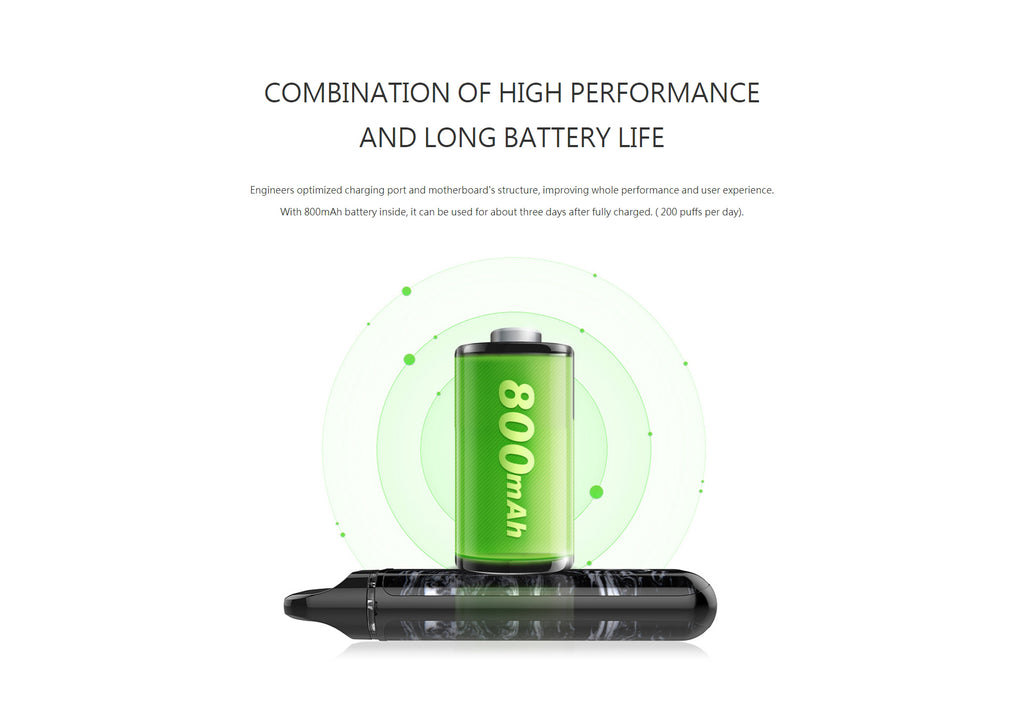 Smok NOVO 2 Vape Pod System Starter Kit Battery
