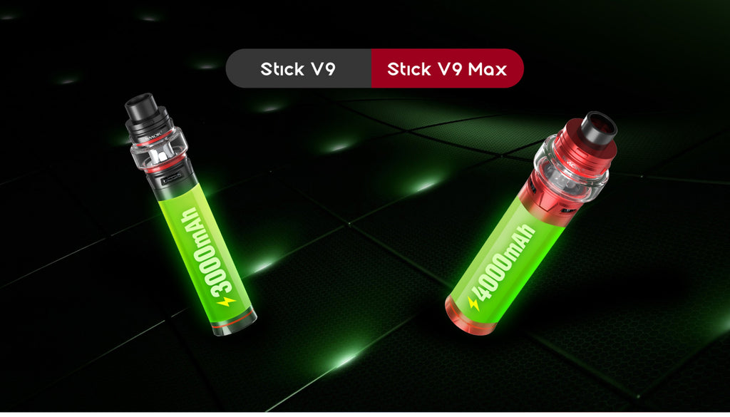 Smok Stick V9 Vape Pen Kit V9 Battery VS V9 Max Battery