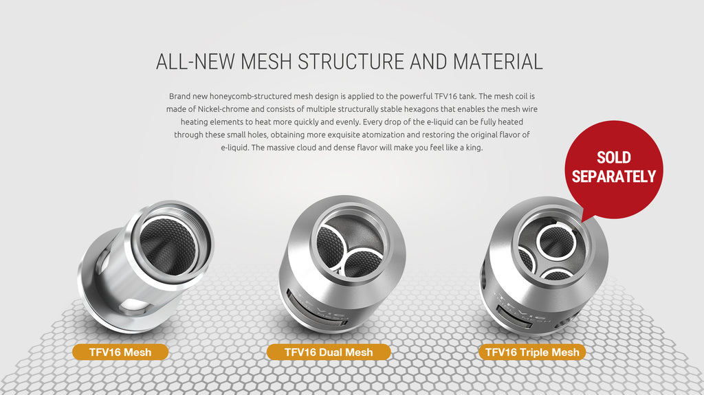 all-new mesh structure abd material