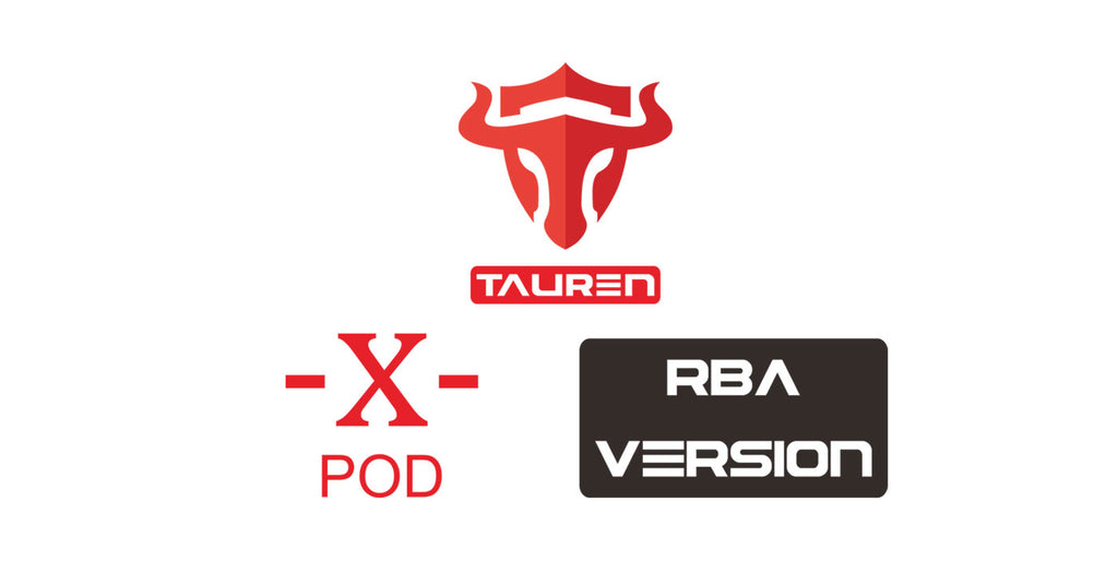 Thunderhead Creations Tauren X Vape Pod System Starter Kit RBA Version - 1000mAh 2ml