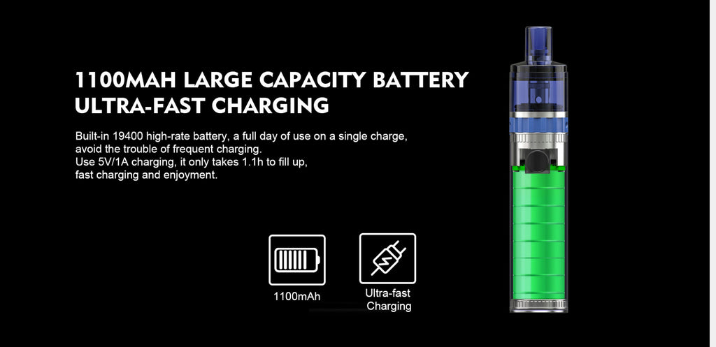 Teslacigs Innovator 22 Vape Pod System 1100mAh Battery