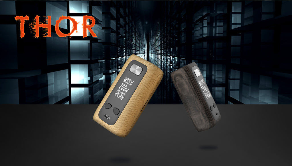 Think Vape Thor TC Box Mod 200W Wood Grain Version