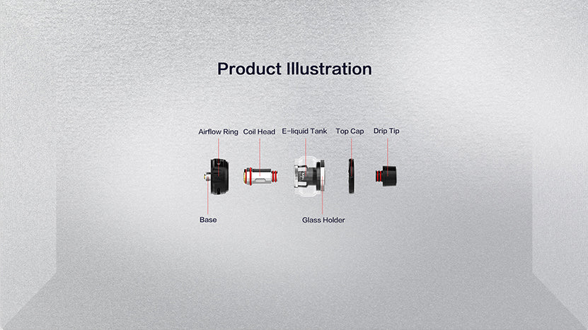 Uwell Nunchaku 2 Tank 5ml 29mm Illustration