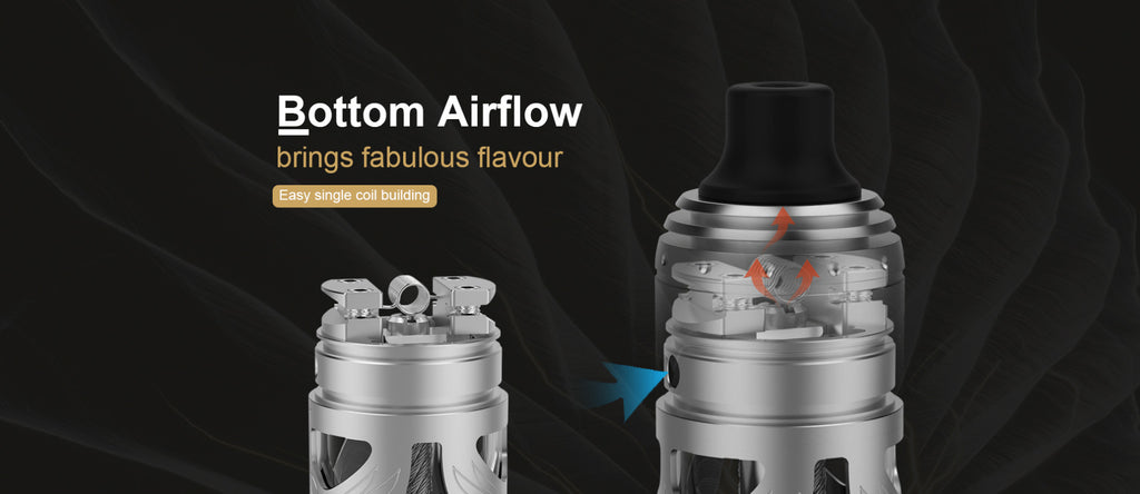 Vapefly Brunhilde MTL RTA Bottom Airflow