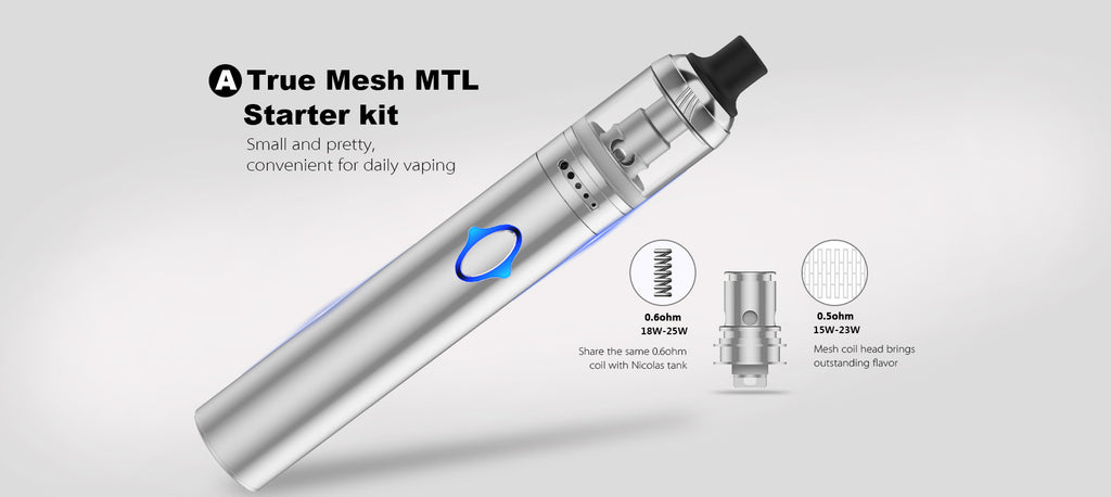 Vapefly Galaxies MTL Vape Pen Kit Atrue Mesh MTL Stater Kit