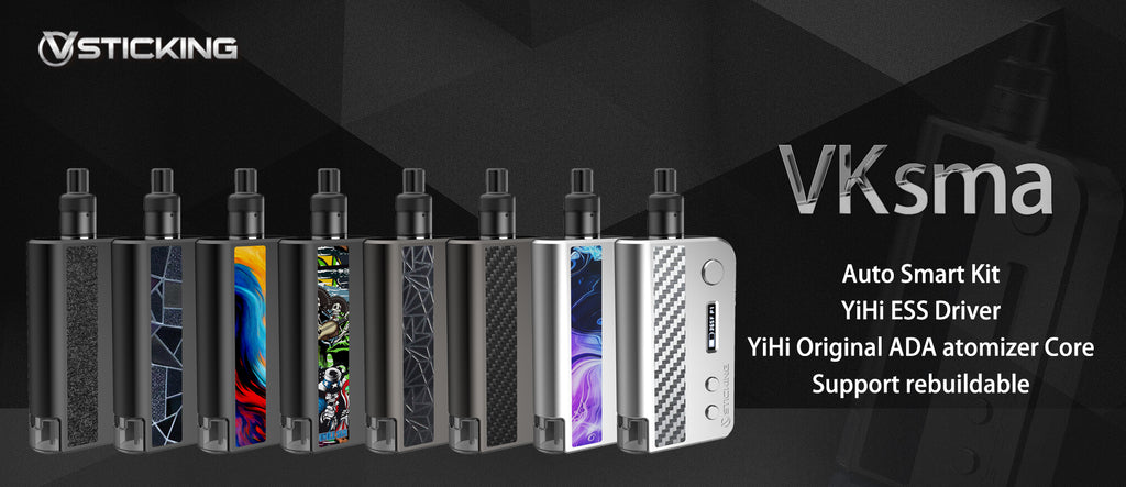 Vsticking VKsma TC Mod Kit with YiHi ESS Chipset Auto Bottom Filling 1400mAh 3ml